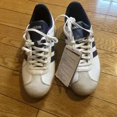 adidas VL コートベース　ネイビー 25cm ユニセックス