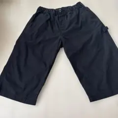 COMME CA ISM コムサイズム 黒 ハーフパンツ