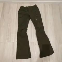 BURTON スノーボードパンツ XXS オリーブ