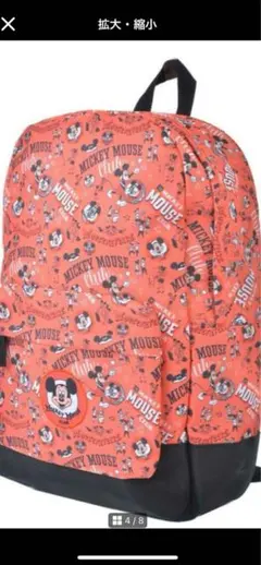 新品未使用　タグ付き　ミッキーマウス　リュック　トラベルバック