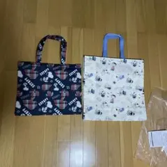 スヌーピー トートバッグ　2セット