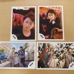 嵐 公式写真 〈274〉４枚 Face Down ④(大野、混合)