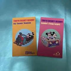 東京ディズニーリゾート メモ帳 2種セット ミッキーマウス　ミニーマウスのサムネイル