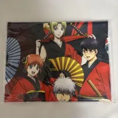 銀魂 集合 銀時神威土方沖田神楽タオル テレ東 AnimeJapan 和装「緋」