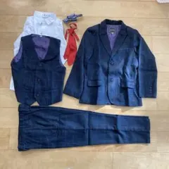 スーツ 150サイズ ダークグレー