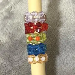 ビーズ　リング　まとめ売り