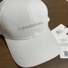 Calvin Klein Jeans ベースボールキャップ ホワイト