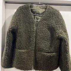 OZOC リバーシブルボアジャケット