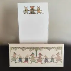 三鷹の森ジブリ美術館【山脇百合子の仕事部屋】展　一筆箋・ポストカードセット