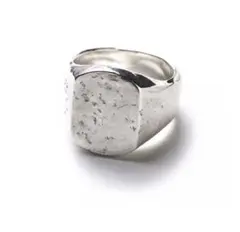 希少品！ OLDJOE&CO. オールドジョー リング 指輪 シルバー ハンマー OLD JOE NOVEL LIGHT (SMALL OVAL SIGNET RING / HAMMERED) (SILVER