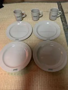 Coleman 食器セット プレート4枚 マグカップ3個
