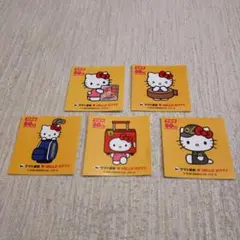 ヤマト運輸　ハローキティ 50周年記念 ステッカー 5枚セット　非売品