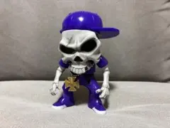 ソフビ　ガイコツ　oneup