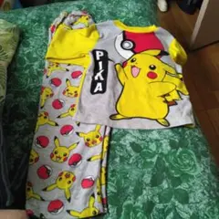 ピカチュウ パジャマセット 110～120