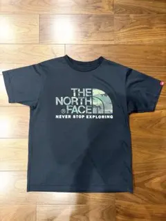 THE NORTH FACE カモフラロゴ Tシャツ ブラック