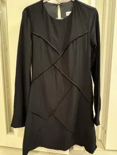 ZARA 黒 長袖シャツ ワンピース