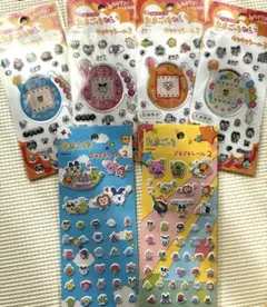 セリア たまごっち シール プチプチシール2 キラキラシール3 全セット