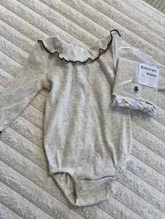 &mignon ボンネット付きロンパース【タグ付き新品未使用】