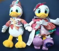 香港ディズニー　ドナルド　デイジー　20周年限定　ぬいぐるみ　タグ付き新品 2026年最新】香港ディズニー ドナルド＆デイジーの人気アイテム - メルカリ