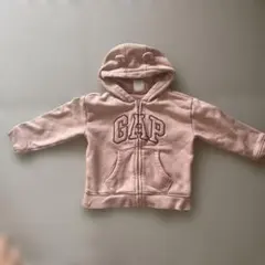 GAP くまみみパーカー　ピンク