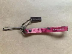 OLIVE des OLIVE ピンクカモフラ柄 ストラップ