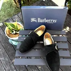 Burberrys バーバリーズ　モンクストラップスエードシューズ23.5EE