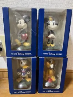 【匿名発送】考えるミッキー　フィギュア　銅像風　首振り人形　ボビング 匿名発送】考えるミッキー フィギュア 銅像風 首振り人形