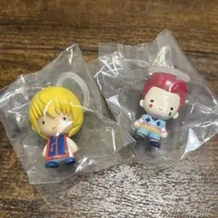 ハンターハンター めじるしアクセサリー　クラピカ　ヒソカ　2点セット