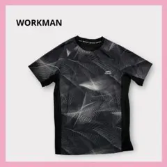 ワークマン ムーブアクティブサイクル半袖Tシャツ Mサイズ背面ポケット　ブラック