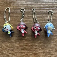ケロロ軍曹 グミ キーホルダー 4点セット