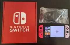 Nintendo Switch 有機EL 完品 SDカード128GB付き 美品