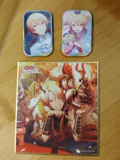 プロセカ 天馬司 ミニ色紙 スクエア缶バッジ