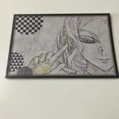 鬼滅の刃　ダイニング　おすそわけポストカード　お楽しみくじ 無惨