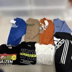 140 トレーナー パーカー 長袖Tシャツ まとめ売り