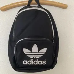 レア? adidas 黒 リュック トレフォイルロゴ　オリジナル　ジュニア　子供