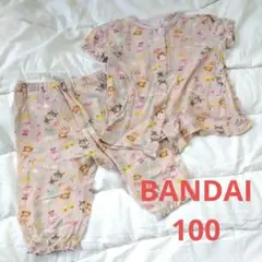 BANDAI アンパンマンパジャマ 100 半袖半ズボン 夏