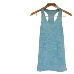 【海外古着】ライトブルータンクトップ ✨️Sサイズ