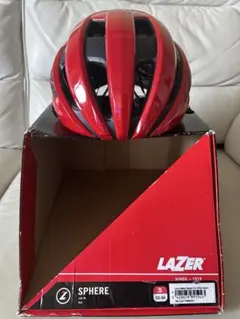 LAZER SPHERE ロードバイク用ヘルメット レッド Sサイズ 新品