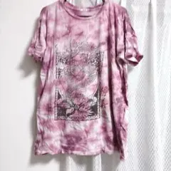 GARAGE タイダイ柄 ドラゴン 半袖Tシャツ カットソー レアのサムネイル