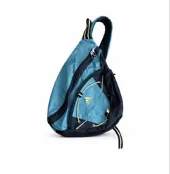 adidas 片肩ショルダーバッグ 青黒