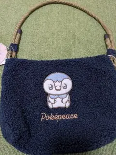 GU　ポケモン　ポケピース　バッグ　バック　ネイビー　ポッチャマ