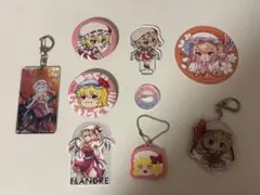 東方 東方Project フラン・ドールスカーレット グッズ 8点セット
