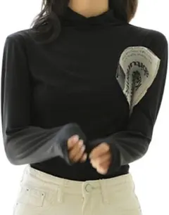 [SARADEMUNT] サラデマント〕インナーシャツ レディース 長袖 タート