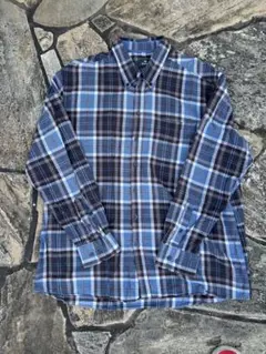 KingfIеId長袖チェックシャツXXL