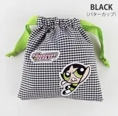 【新品】パワーパフガールズ FLAPPER フラッパー 巾着ポーチ バターカップ
