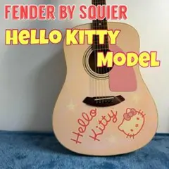 希少 Squier Hello Kitty Mini Strat 黒 ケース付 - メルカリ