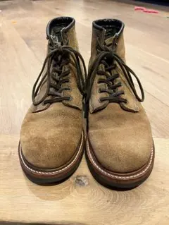 Nigel Cabourn レッドウィング　ブラウン ハイカット ワークブーツ 長年恋焦がれたブーツをついに購入してしまいました!【RED