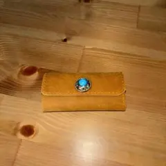 レザーキーケース ブラウン