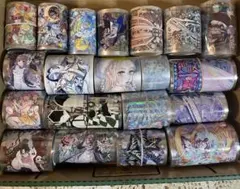 海外マスキングテープ 薔薇 花柄多め 巻き売り 中古 装飾マステ マステ