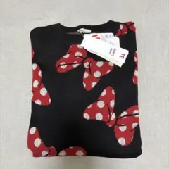 Disney Minnieミニーマウス ミニー ニット リボン柄 総柄のサムネイル